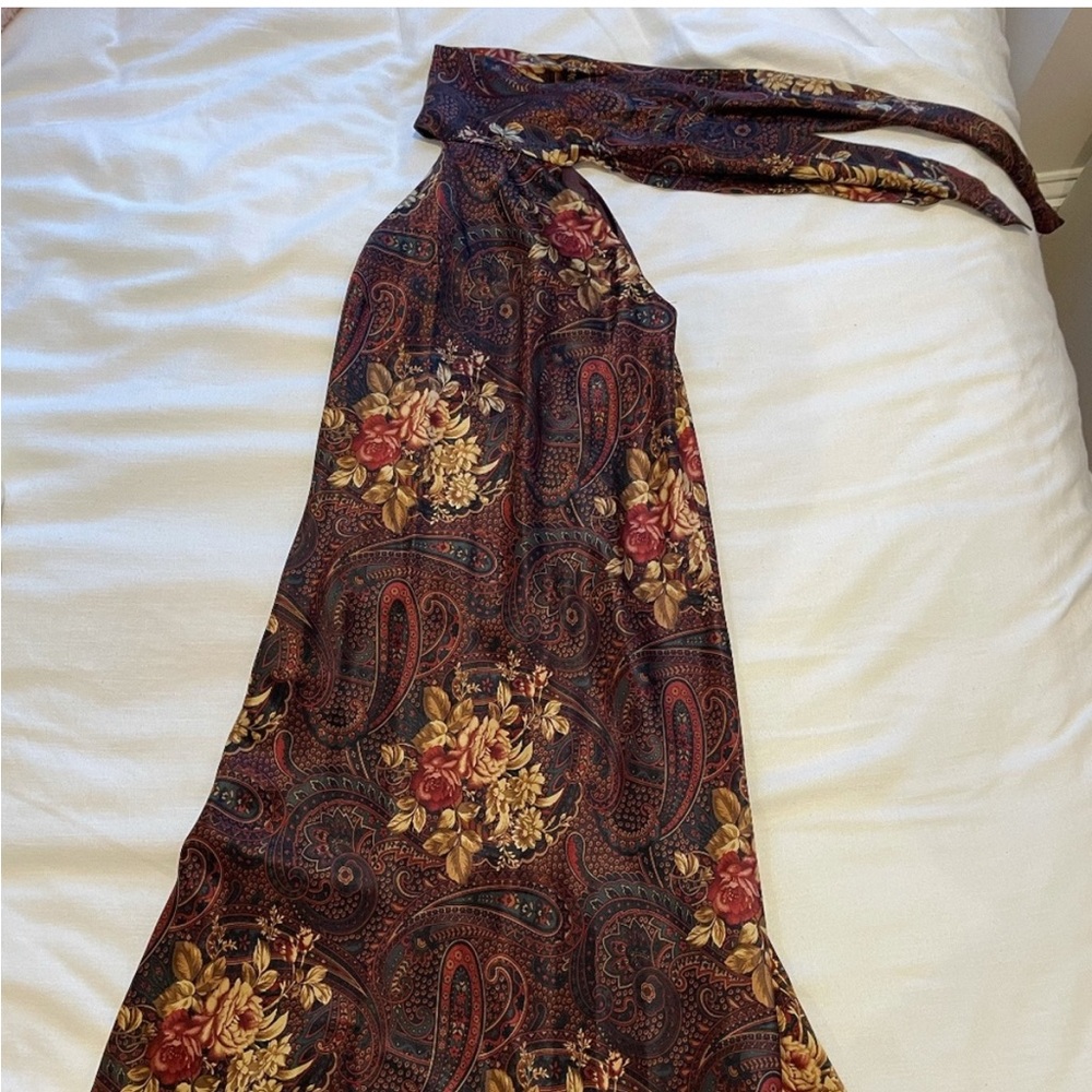 Vintage Silk Ralph Lauren Dress